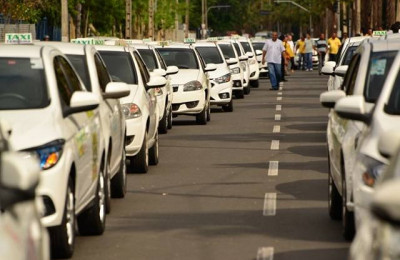 Teresina tem 1.656 taxistas aptos a receber o auxílio financeiro do governo federal